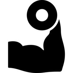 Exercise with dumbbells