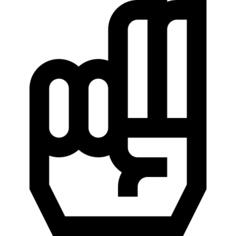 Foam hand