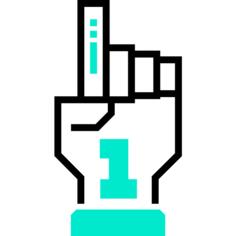 Foam hand