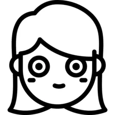 惊讶的女孩
