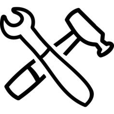 工具手绘轮廓的配置界面符号