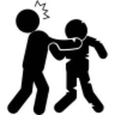 Zombie attack to a man