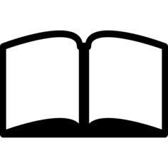 Book open in the middle