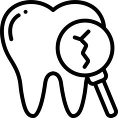 Broken tooth