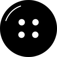 衣服按钮有四个孔
