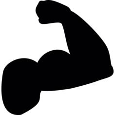 Biceps of a man