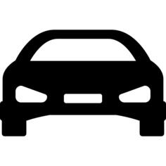 Sportive car front