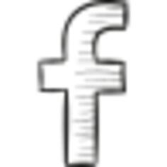 facebook drawn logo