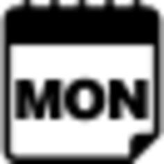 Monday calendar page