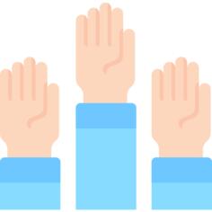 Raise hand