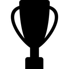 Trophy football cup