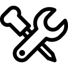 Screwdriver and wrench