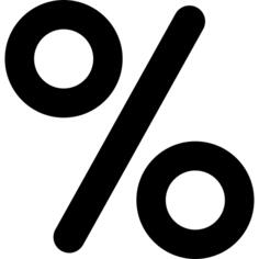 Discount Symbol