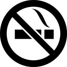 禁止吸烟信号
