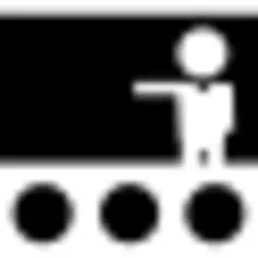 学生老师和黑板