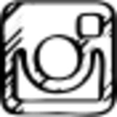 Instagram sketched logo