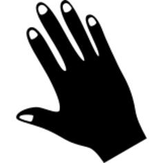 Hand of black human