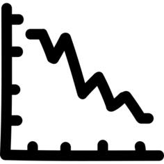 与后裔线手拉的标志的业务报告图表