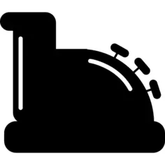 Cashier of vintage design in side view