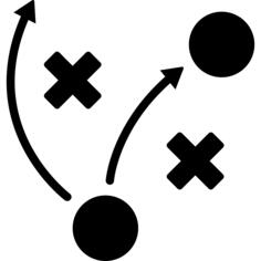 Soccer tactics sketch