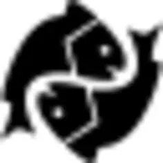 双鱼座占星术标志符号