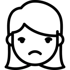 伤心的女孩