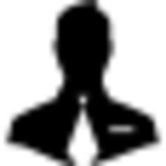 Male close up silhouette with tie