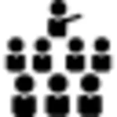 班组学生和教授在前面