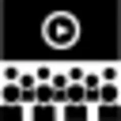 电影投射给班级学生