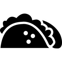 Taco typical food of Mexico