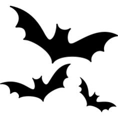 Halloween bats