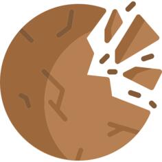 Destroyed planet