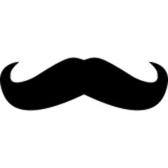 Mustache curled tip variant