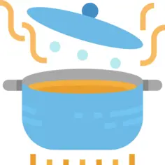 煮