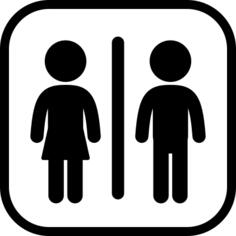 Restroom Sign