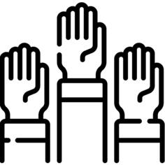Raise hand