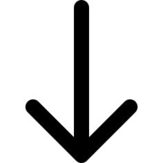 Arrow pointing to down