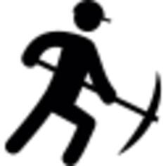 Worker Digging a Hole