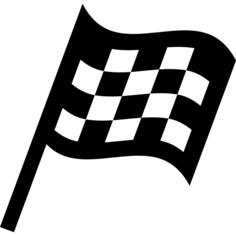 Checkered flag