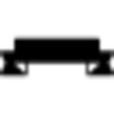 Ribbon banner shape