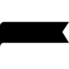 Ribbon silhouette