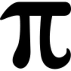 Pi mathematical constant symbol