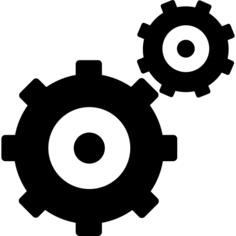 Gearwheels couple