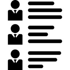 List with possible workers to choose