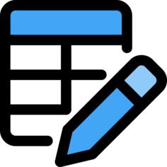 Edit table