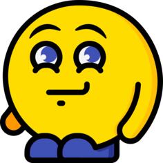 傻笑