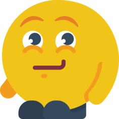 傻笑