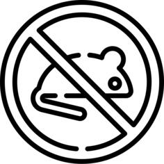 No rodents