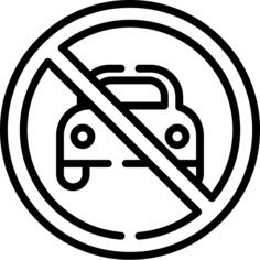 No car