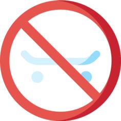 No skating